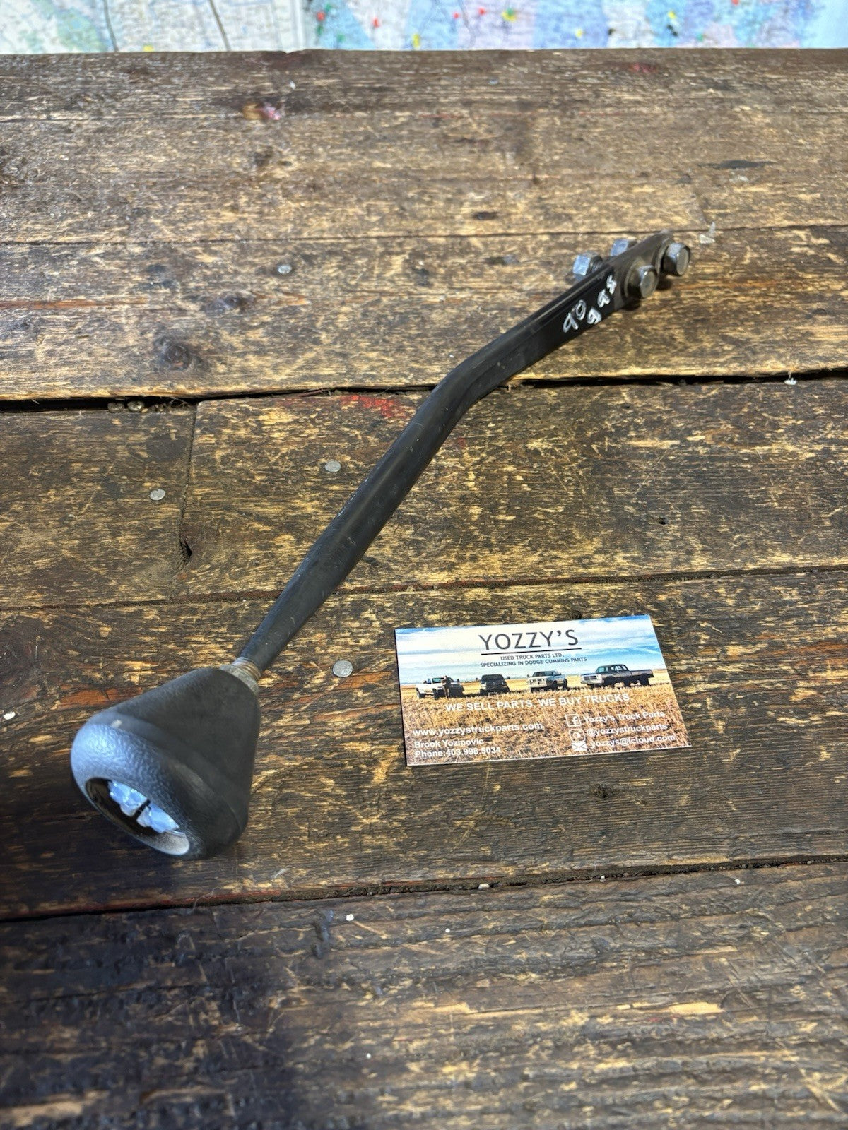 1981-1993 1ST GEN DODGE RAM GAS 4X4 SHIFTER WITH KNOB