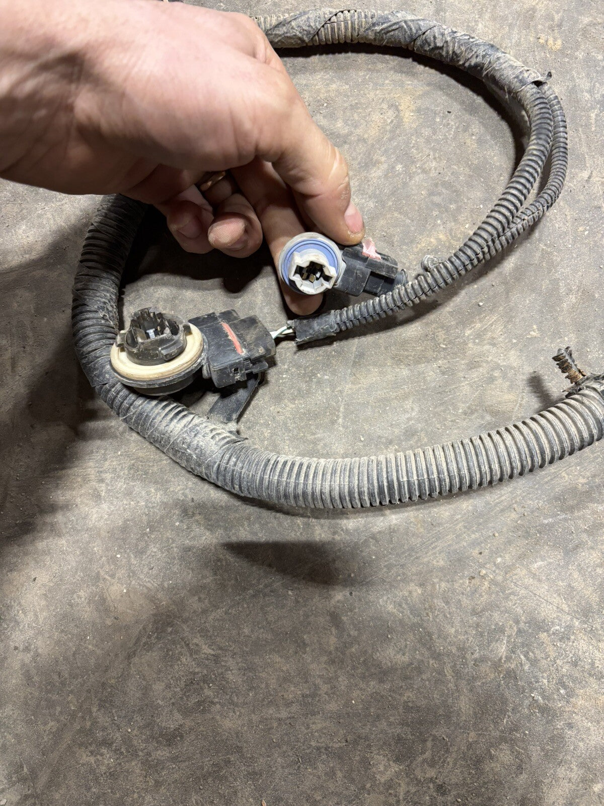 2007 .5 2008 RAM 2500 3500 FRAME CHASSIS WIRING HARNESS 4DOOR LONGBOX 56055267ad