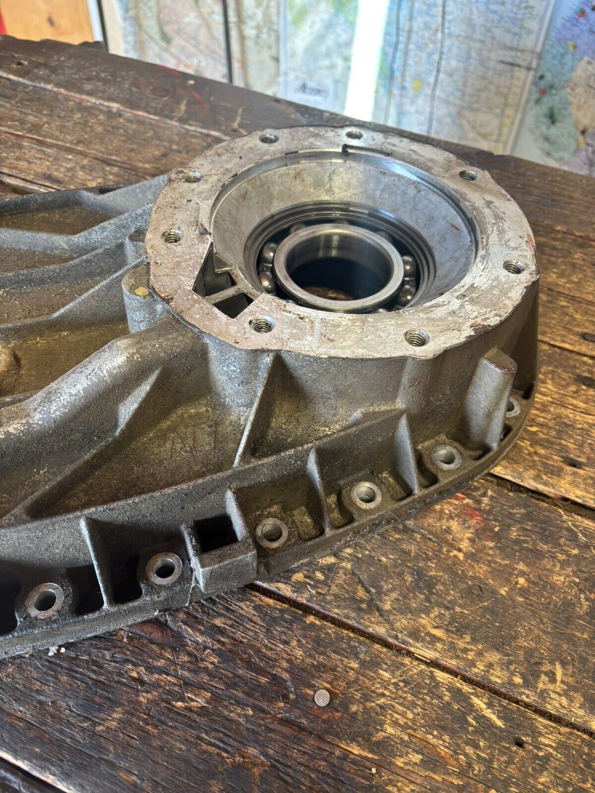 nv 271 273 271D 273D Transfer Case Rear Half 2003 - 2012 Dodge Ram Cummins
