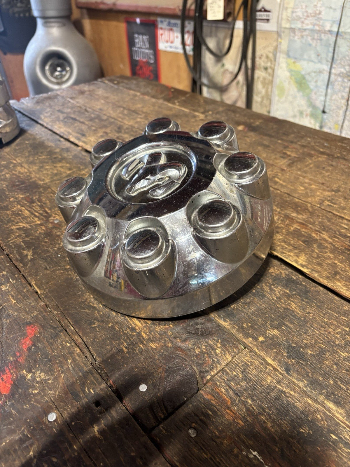 OEM 2003 - 2012 Dodge Ram 2500/3500 Chrome Center HUB Cap Part 52121450AD
