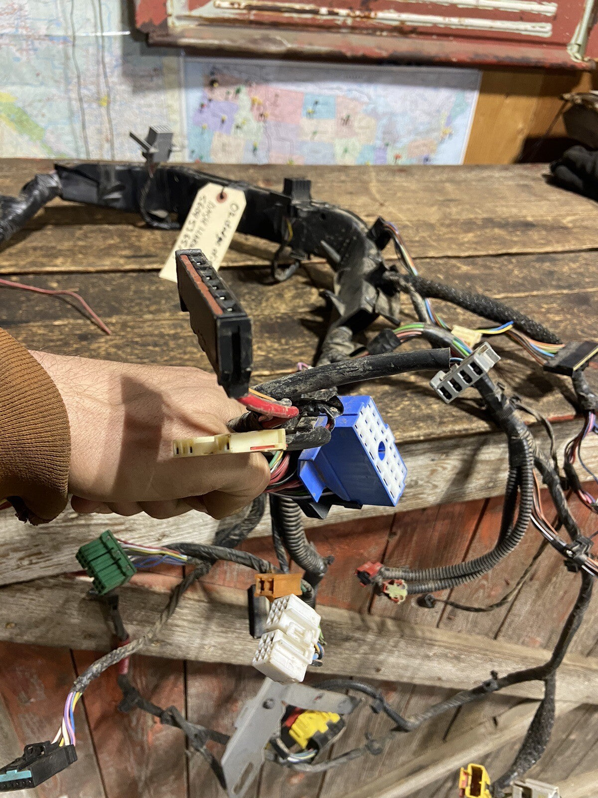 2002 DODGE RAM 2500 3500 24V CUMMINS DASH WIRING HARNESS 56045365AH