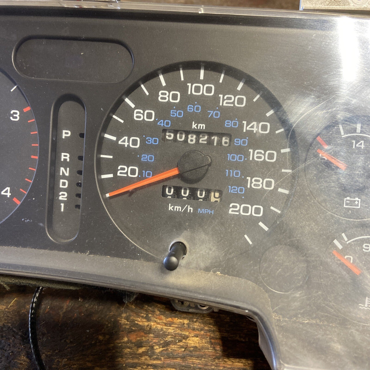 1994 1995 1996 1997 DODGE RAM 2500 3500 DIESEL INSTRUMENT GAUGE CLUSTER 56021725