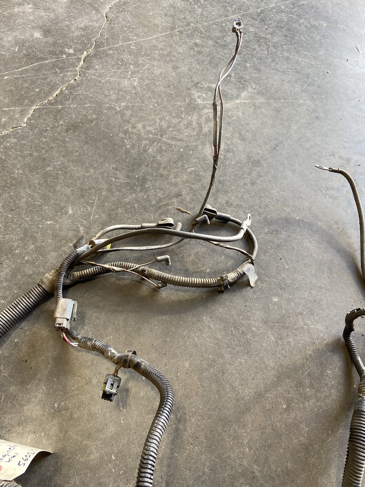 1996 DODGE RAM 2500 3500 12V CUMMINS 4X4 ENGINE AUTO TRANS PCM HARNESS 56021502