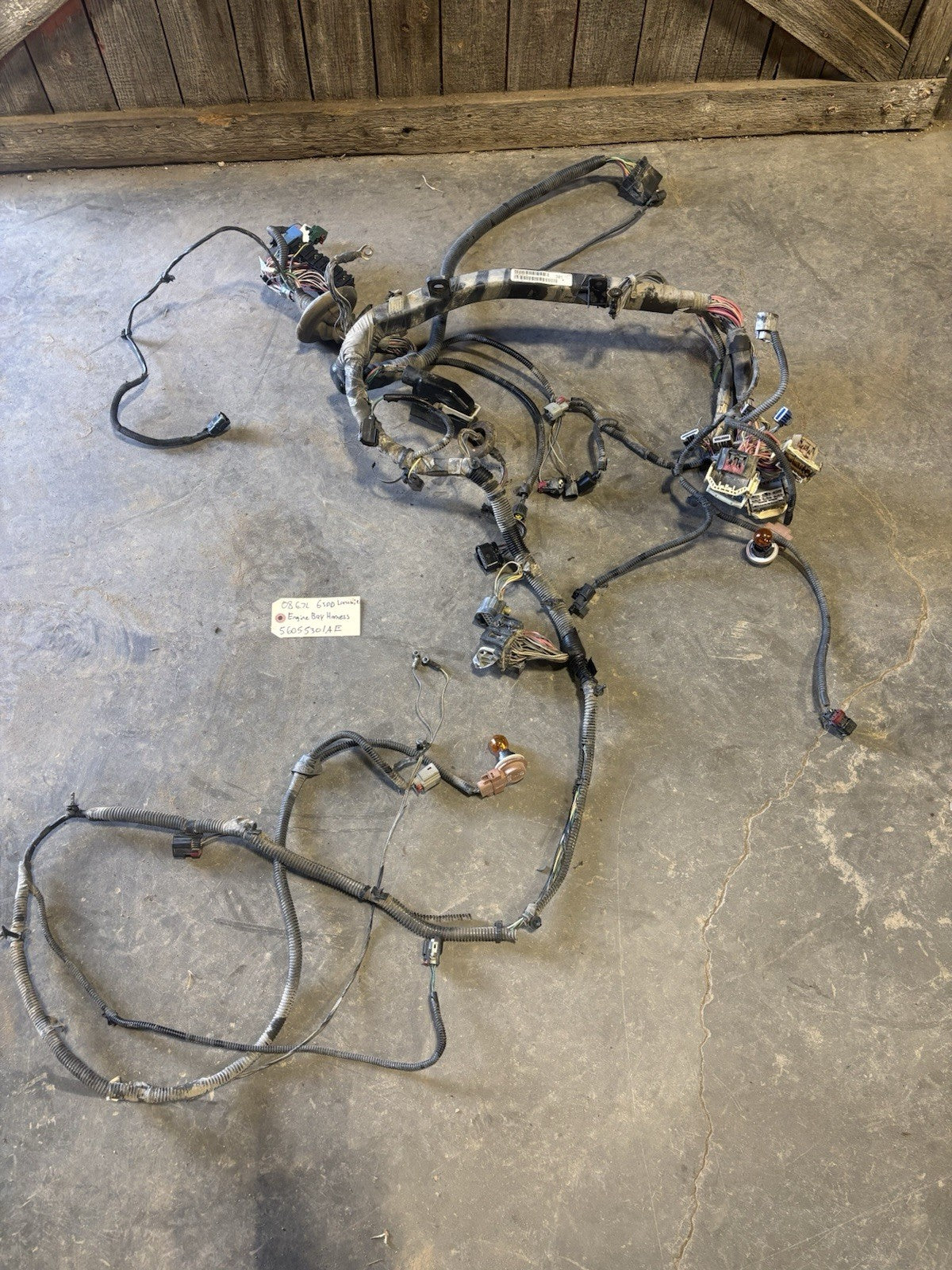 2008 DODGE RAM 2500 3500 6.7L CUMMINS 6spd G56 ENGINE BAY HARNESS 68035301ae