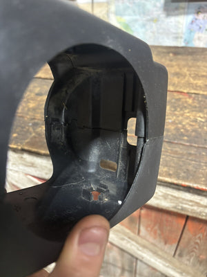 1994-2002 DODGE RAM 2500 3500 STEERING COLUMN COVER SHROUD BLACK WITH TILT
