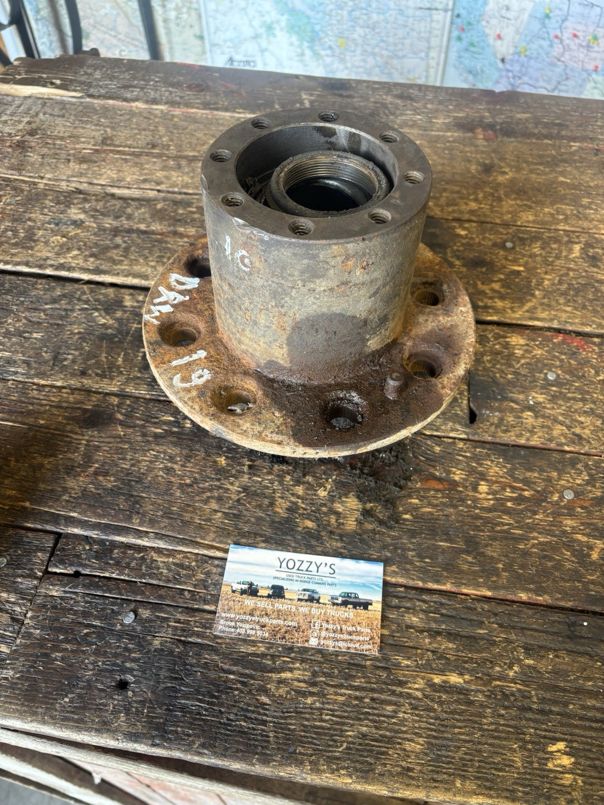 1989 - 1993 1ST GEN DODGE RAM 350 REAR DUALLY DUAL REAR WHEEL DANA 70 HUB