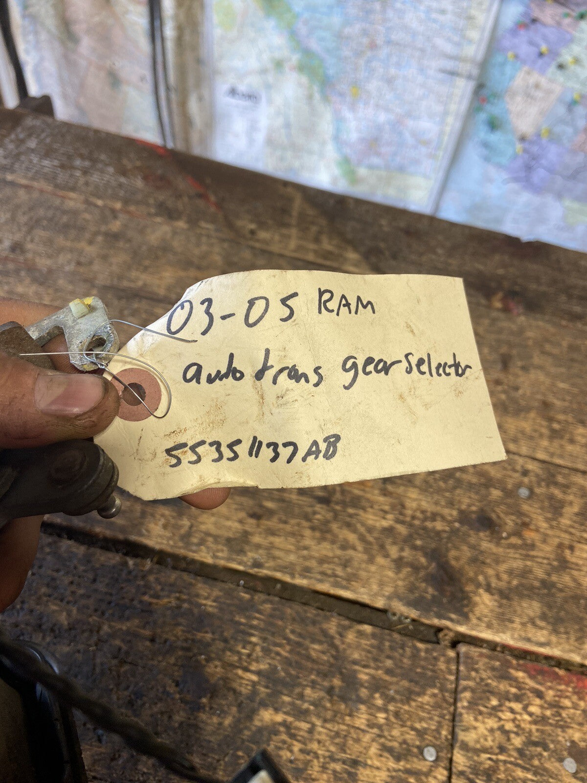 2003 2004 2005 DODGE RAM 2500 3500 CUMMINS AUTOMATIC GEAR SHIFTER HANDLE 