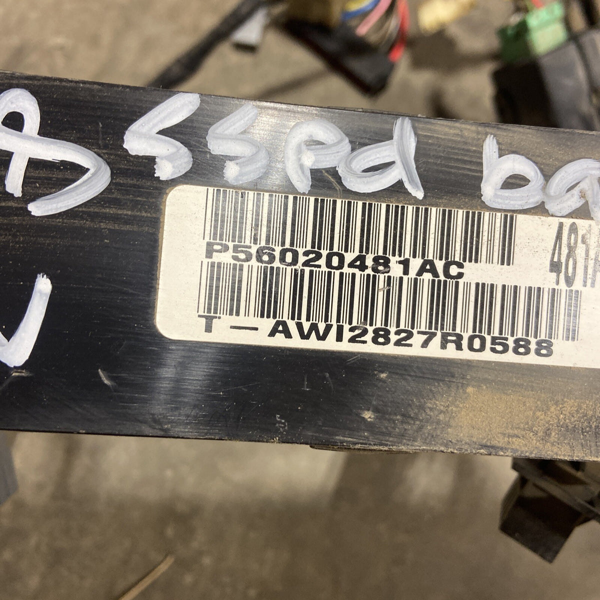 1998 DODGE RAM 2500 3500 12V/ 24V CUMMINS MANUAL DASH HARNESS 56020481AC