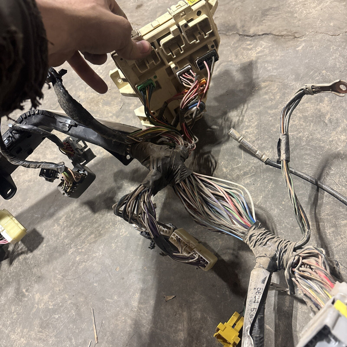 2000 2001 2002 DODGE RAM 2500 3500 CUMMINS DASH WIRING HARNESS PN 56045364AF