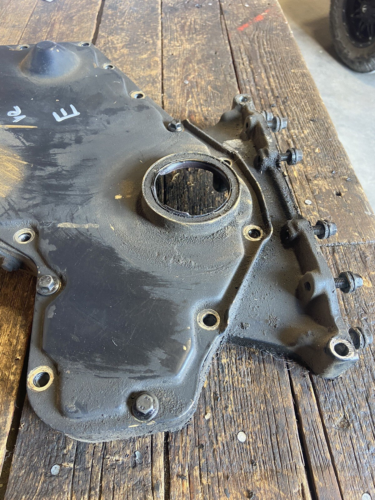 OEM 1989 - 1993 1ST GEN DODGE 5.9L 12V CUMMINS TIMING CASE COVER 3918872 3905203