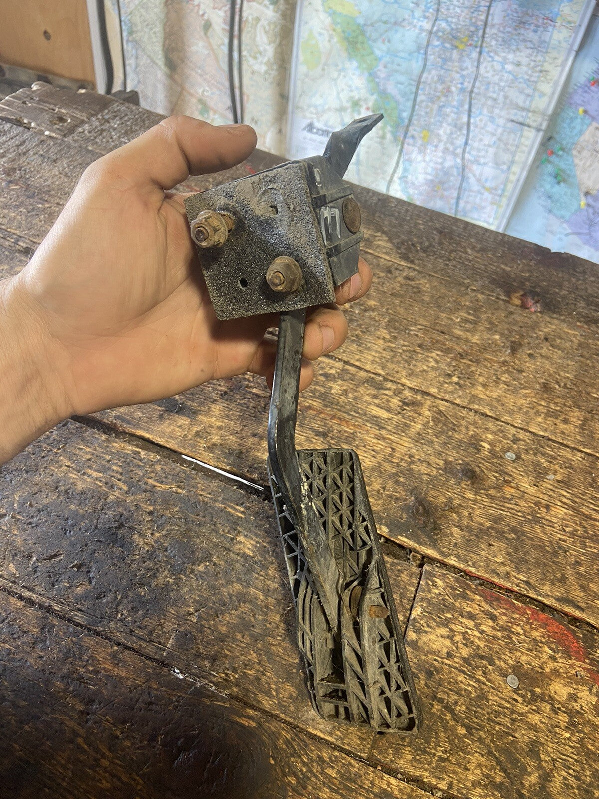 GAS ACCELERATOR PEDAL 1989-1991 DODGE RAM 1ST GEN CUMMINS 150 250 350 3870691