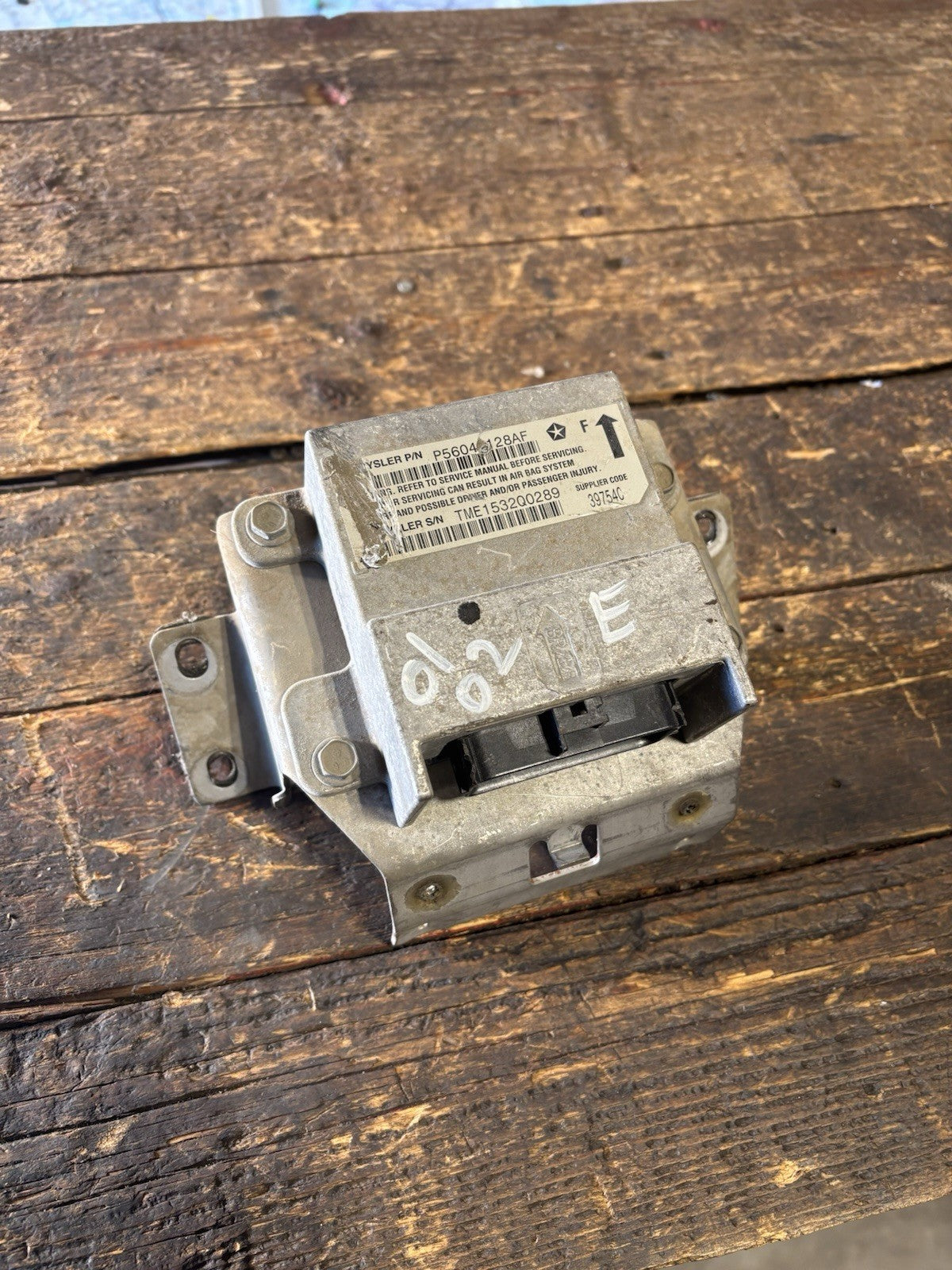 2000 2001 2002 DODGE RAM SRS AB SAFETY RESTRAINT CONTROL MODULE 56043128AF