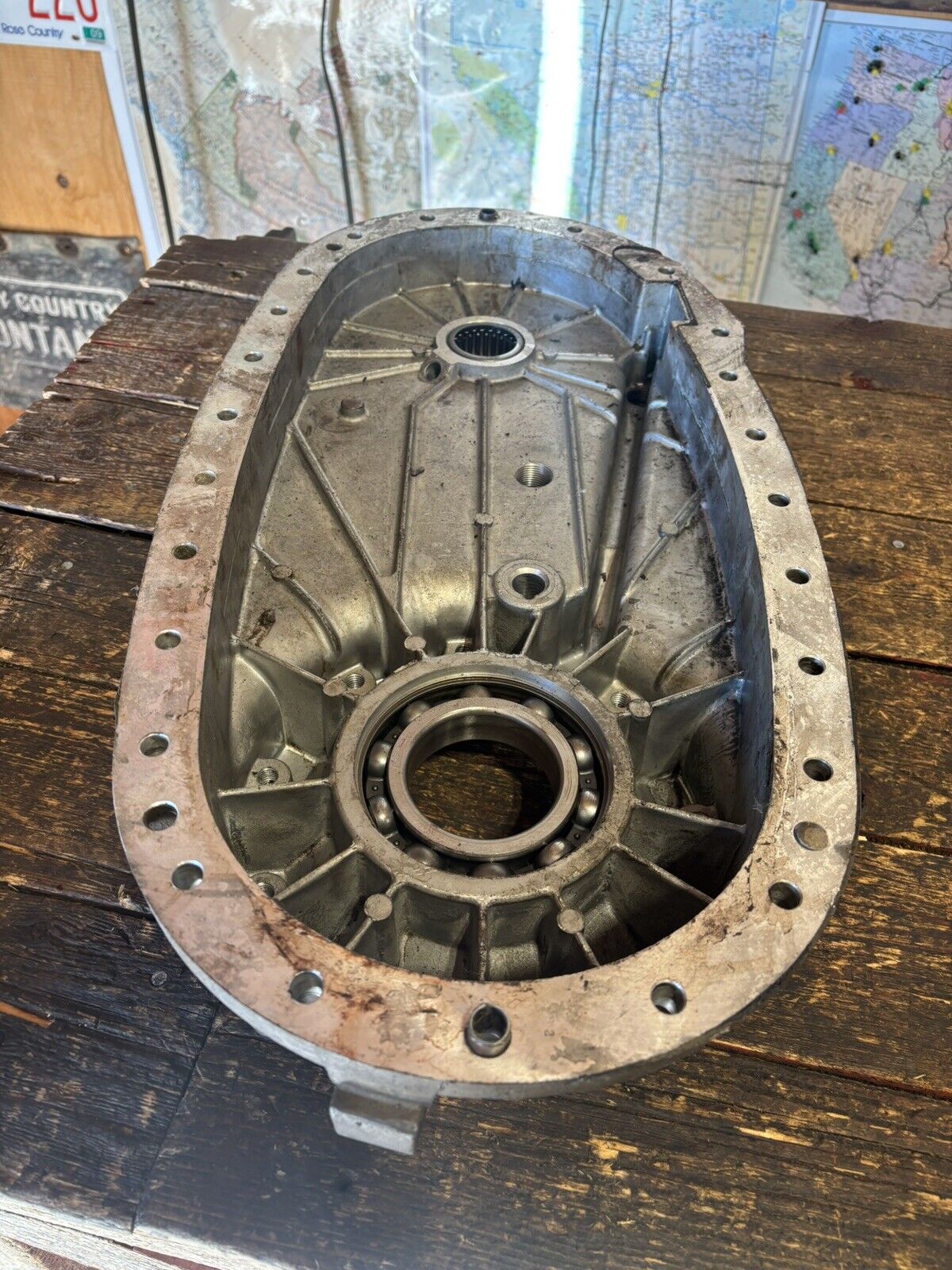 nv 271 273 271D 273D Transfer Case Rear Half 2003 - 2012 Dodge Ram Cummins