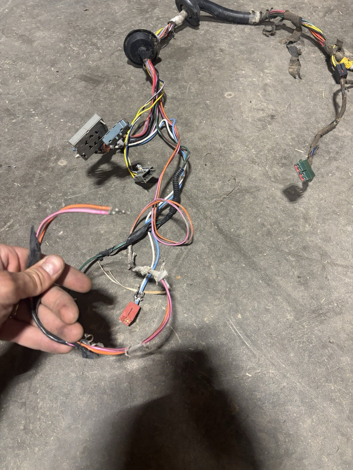 1989-1993 DODGE RAM 150 250 350 LH DRIVER DOOR WIRING HARNESS 56017005