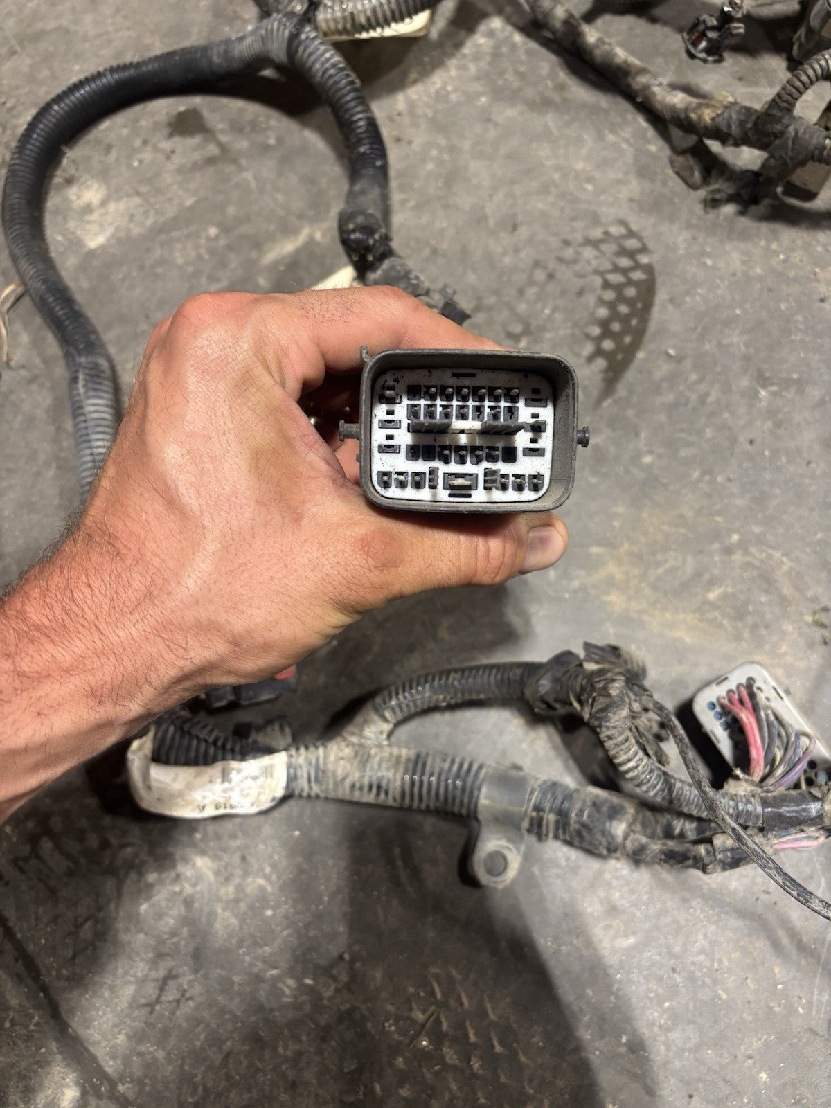 2006 2007 DODGE RAM 5.9L CUMMINS FULL ENGINE WIRING HARNESS 4931851 4939019