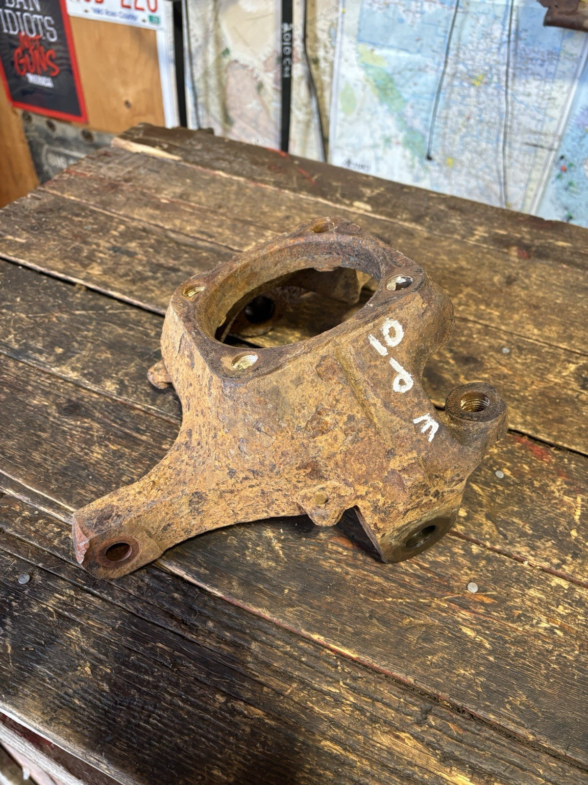 DANA 60 PASSENGER STEERING KNUCKLE 2000 - 2002 DODGE RAM 2500/3500 4X4