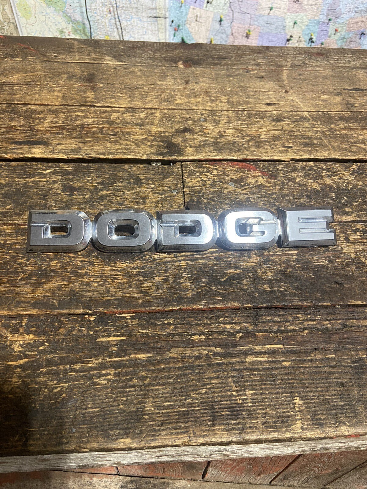 1ST GEN DODGE HOOD EMBLEM BADGE 1989 - 1993 RAM 250 350 CUMMINS 4357050