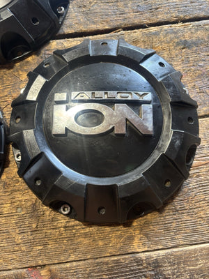ION ALLOY WHEEL CENTER HUB CAPS X3 C-218-1 LG1212-21 C218-1-DOWN C1019402B