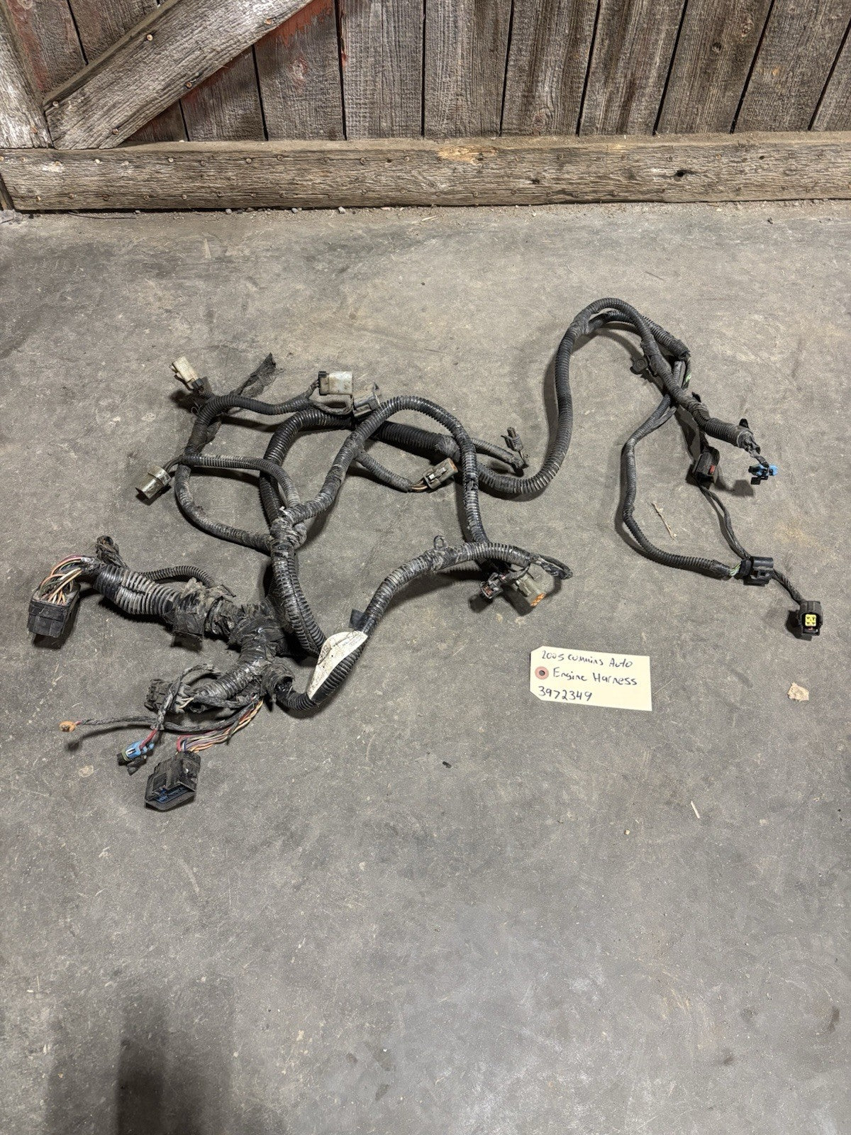 2005 DODGE RAM 5.9L CUMMINS AUTOMATIC ENGINE HARNESS 3972349