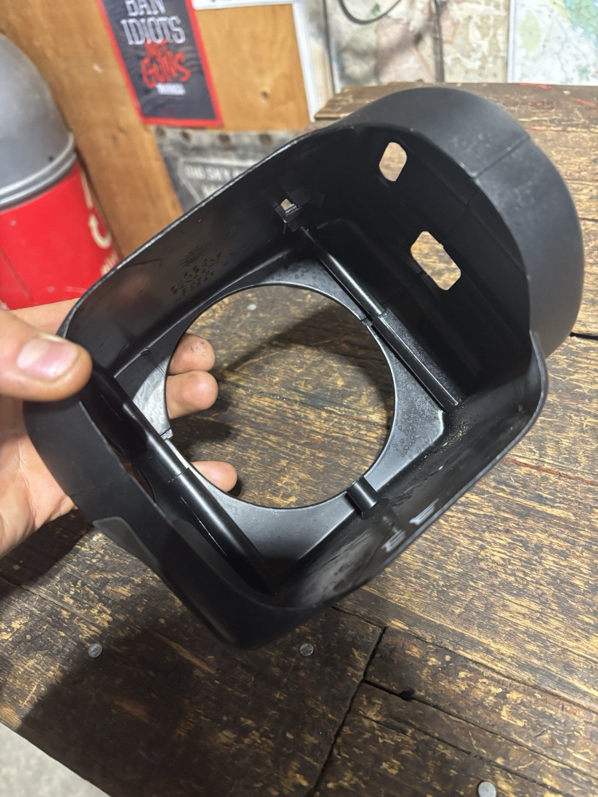 1994-2002 DODGE RAM 2500 3500 STEERING COLUMN COVER SHROUD BLACK WITH TILT