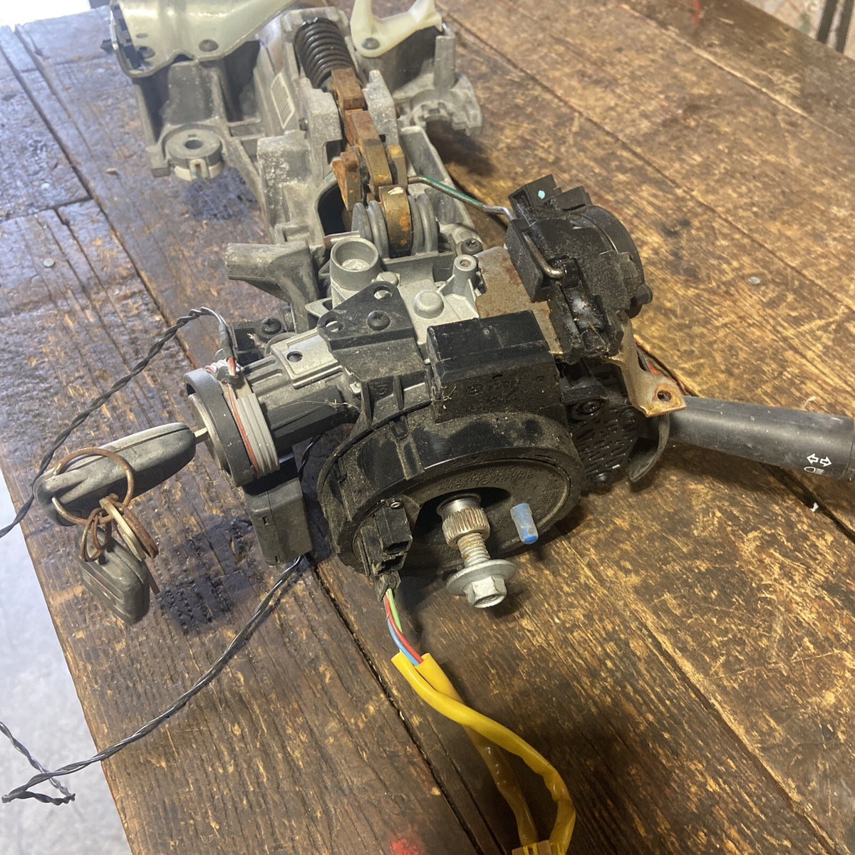 2007 - 2009 DODGE RAM 2500 3500 CUMMINS AUTOMATIC STEERING COLUMN 05057493aa
