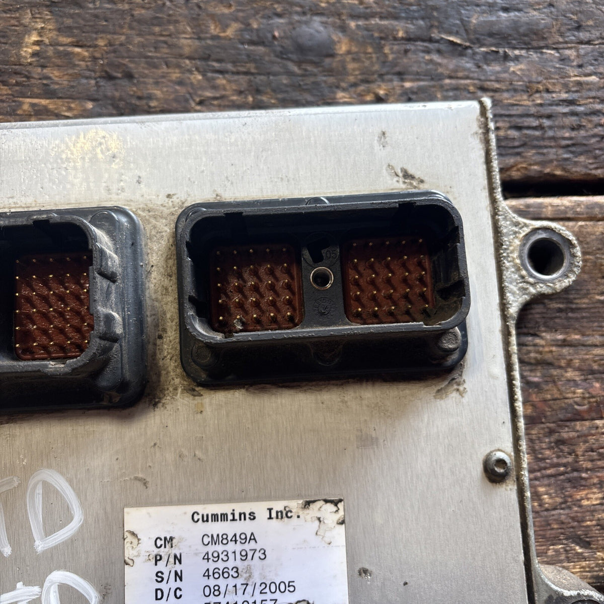 2006 DODGE RAM 2500 3500 CUMMINS 5.9L 6spd MANUAL ECM PN 4931973