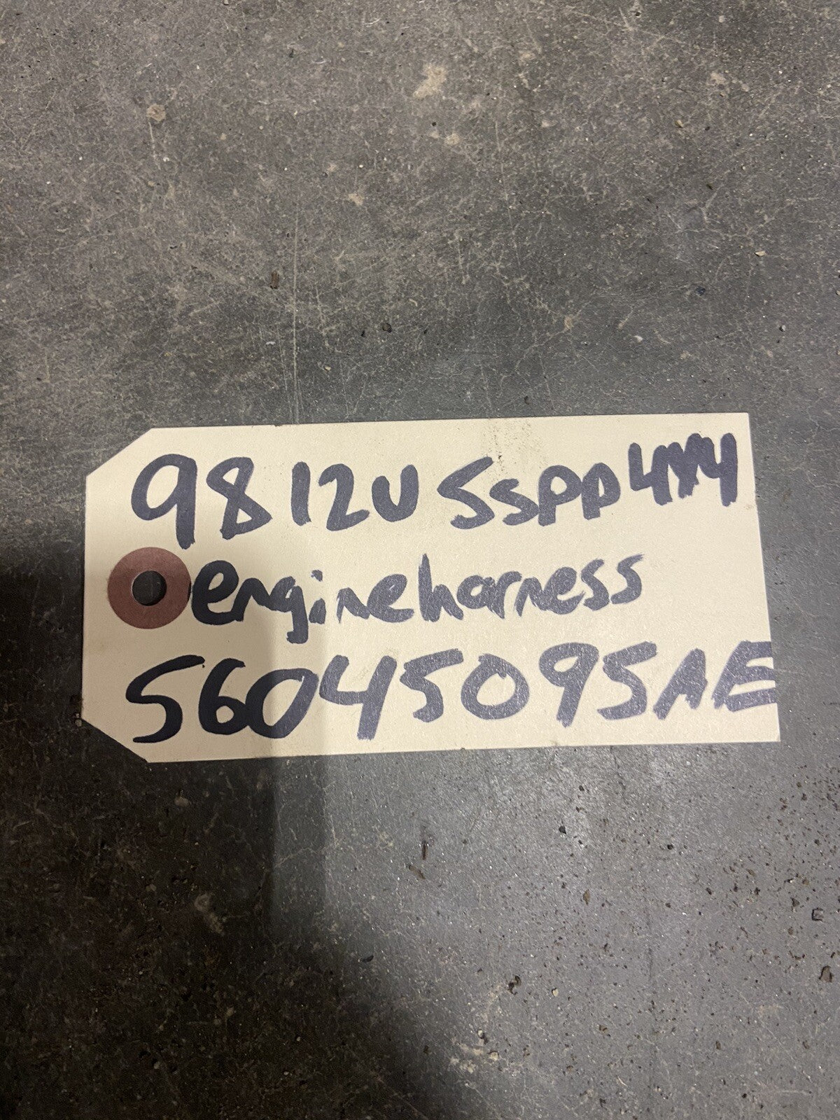 1998 DODGE RAM 2500 3500 12V CUMMINS 5SPD ENGINE TRANSMISSION HARNESS 56045095AE