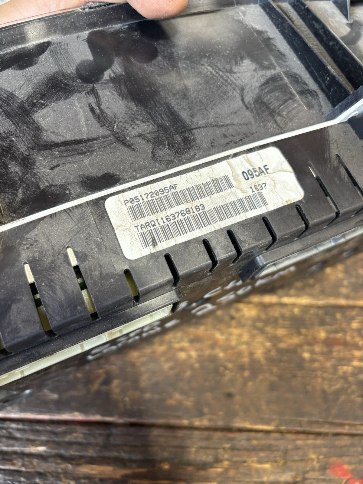 2008 DODGE RAM 2500 3500 6.7L CUMMINS GAUGE CLUSTER 250,000KMS P 05172095af