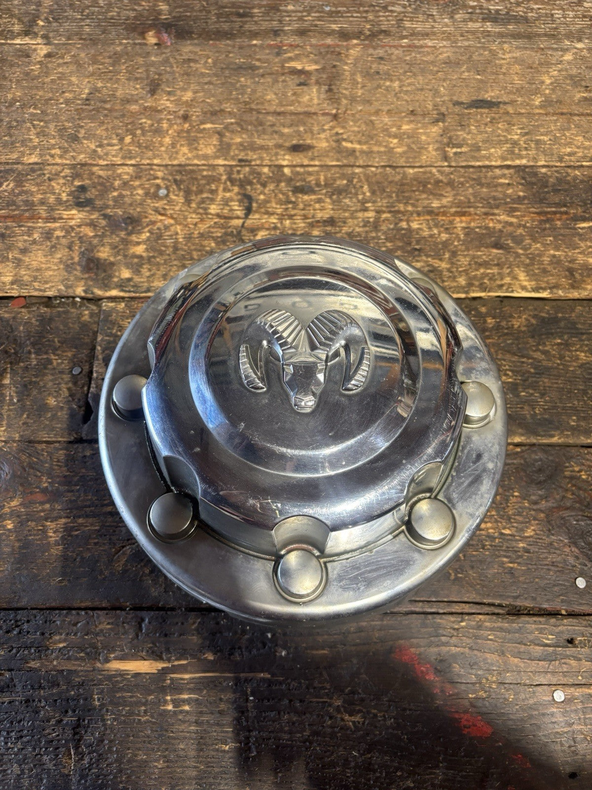 1994 - 2002 DODGE RAM 3500 REAR DUALLY WHEEL CENTER HUB CAP COVER 52038271