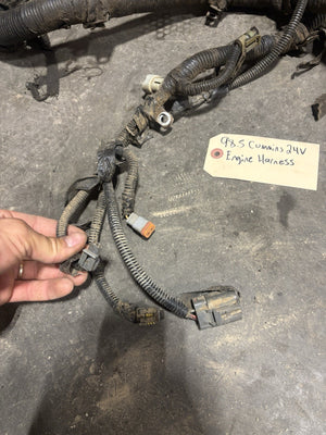 1998 .5 DODGE RAM 2500 3500 5.9l 24V CUMMINS ENGINE HARNESS