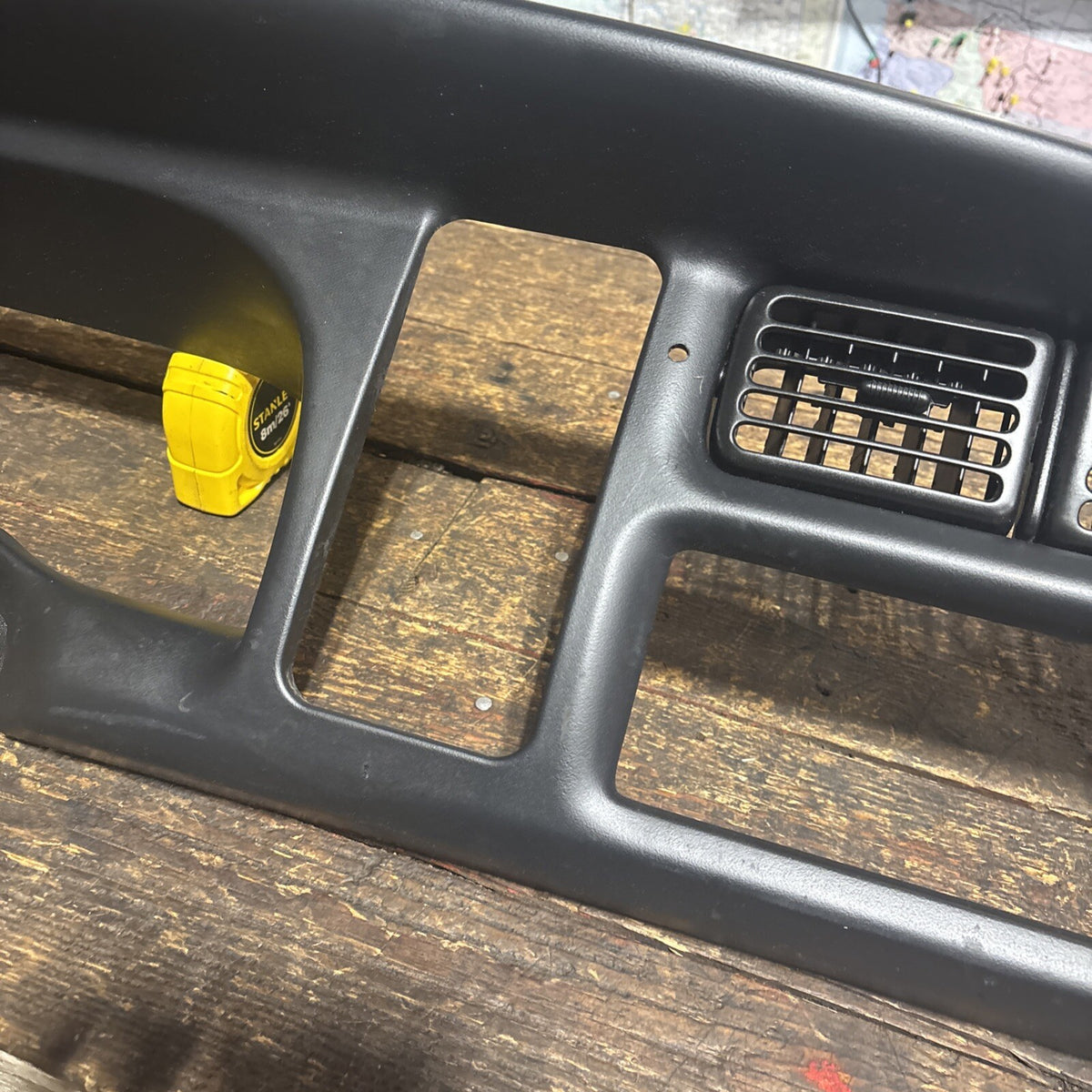 1999-2002 DODGE RAM 2500 3500 GAUGE DASH BEZEL RADIO SURROUND  