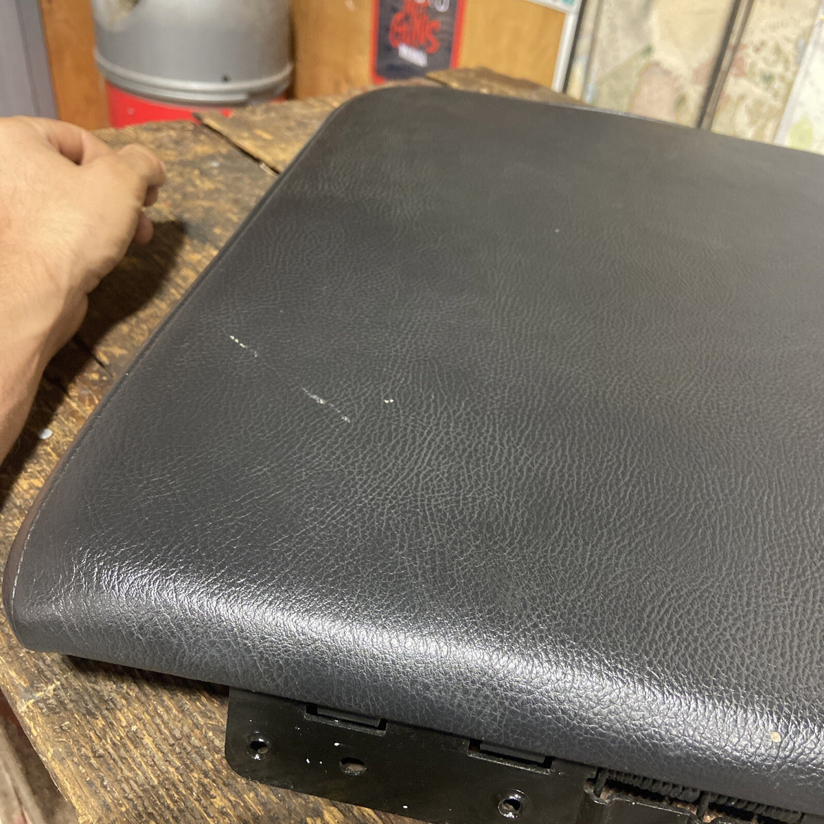 2003 2004 2005 DODGE RAM 1500 2500 3500 CUMMINS CENTER CONSOLE LID BLACK