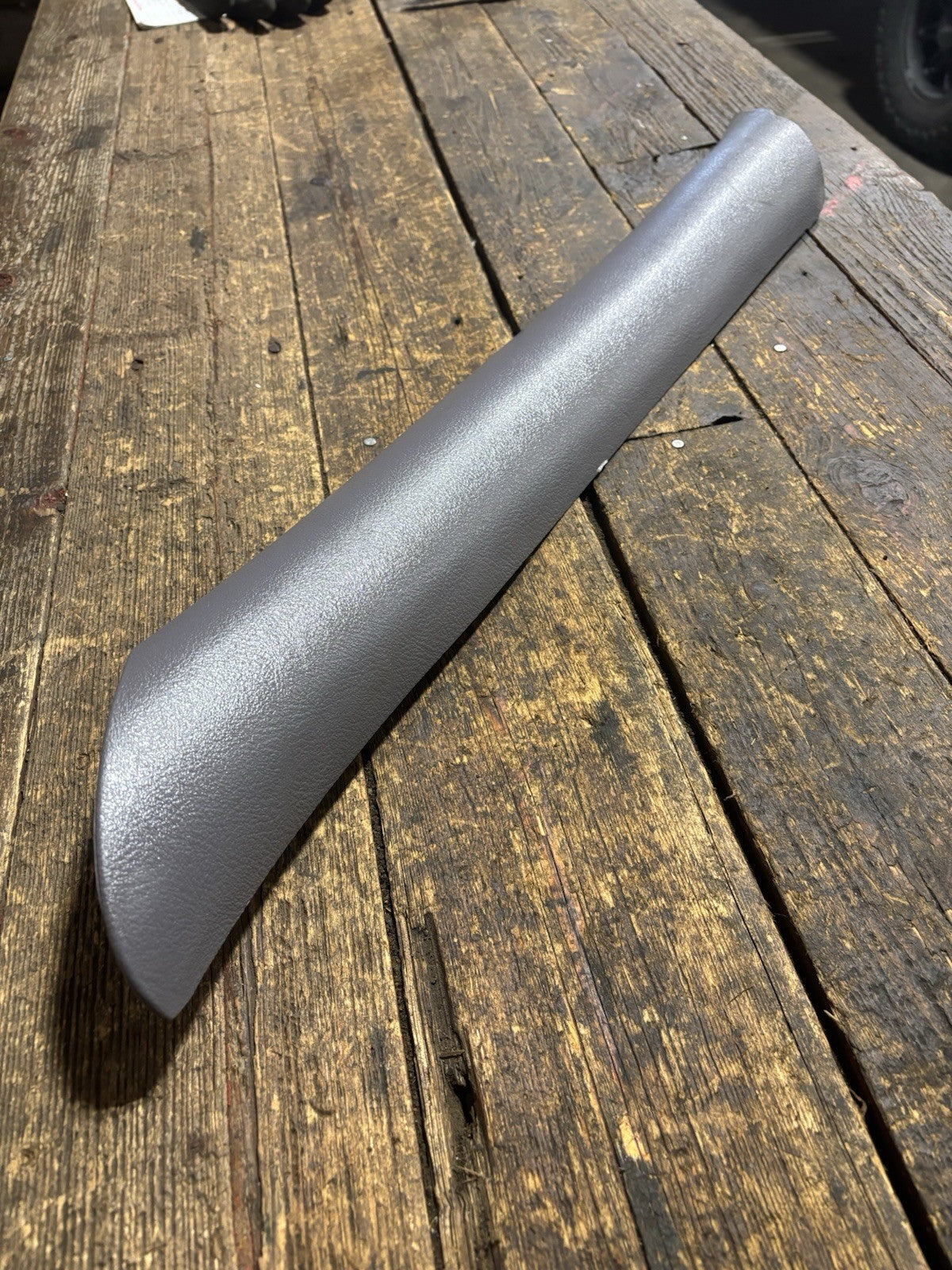 OEM 1998-2002 DODGE RAM TRUCK DRIVER Drivers A PILLAR TRIM LIGHT MIST GREY