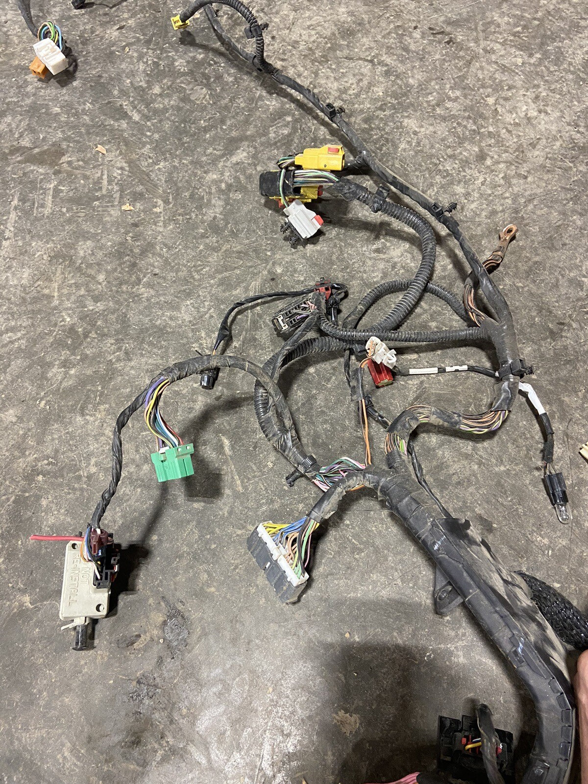 2001 DODGE RAM 2500 3500 CUMMINS MANUAL DASH HARNESS PN 56045365AC