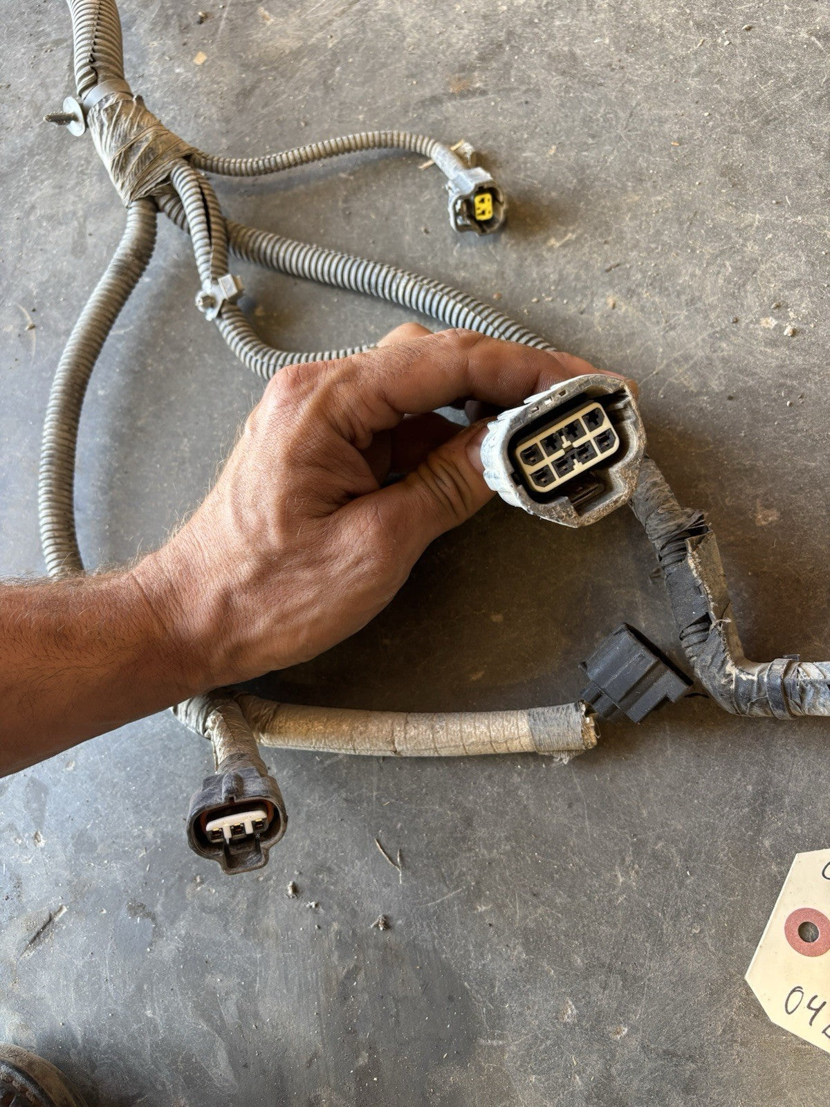 2007 .5 2008 DODGE RAM  6.7 CUMMINS AUTO TRANSMISSION WIRING HARNESS 04801410AE