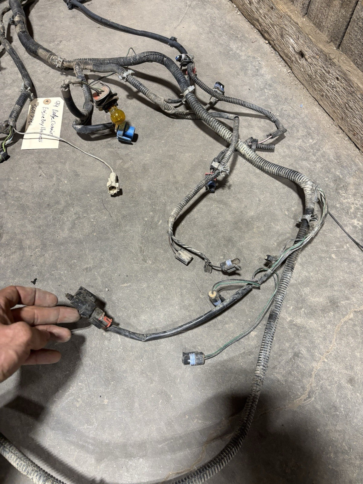 1994 DODGE RAM 2500 3500 CUMMINS ENGINE BAY HARNESS 56017701