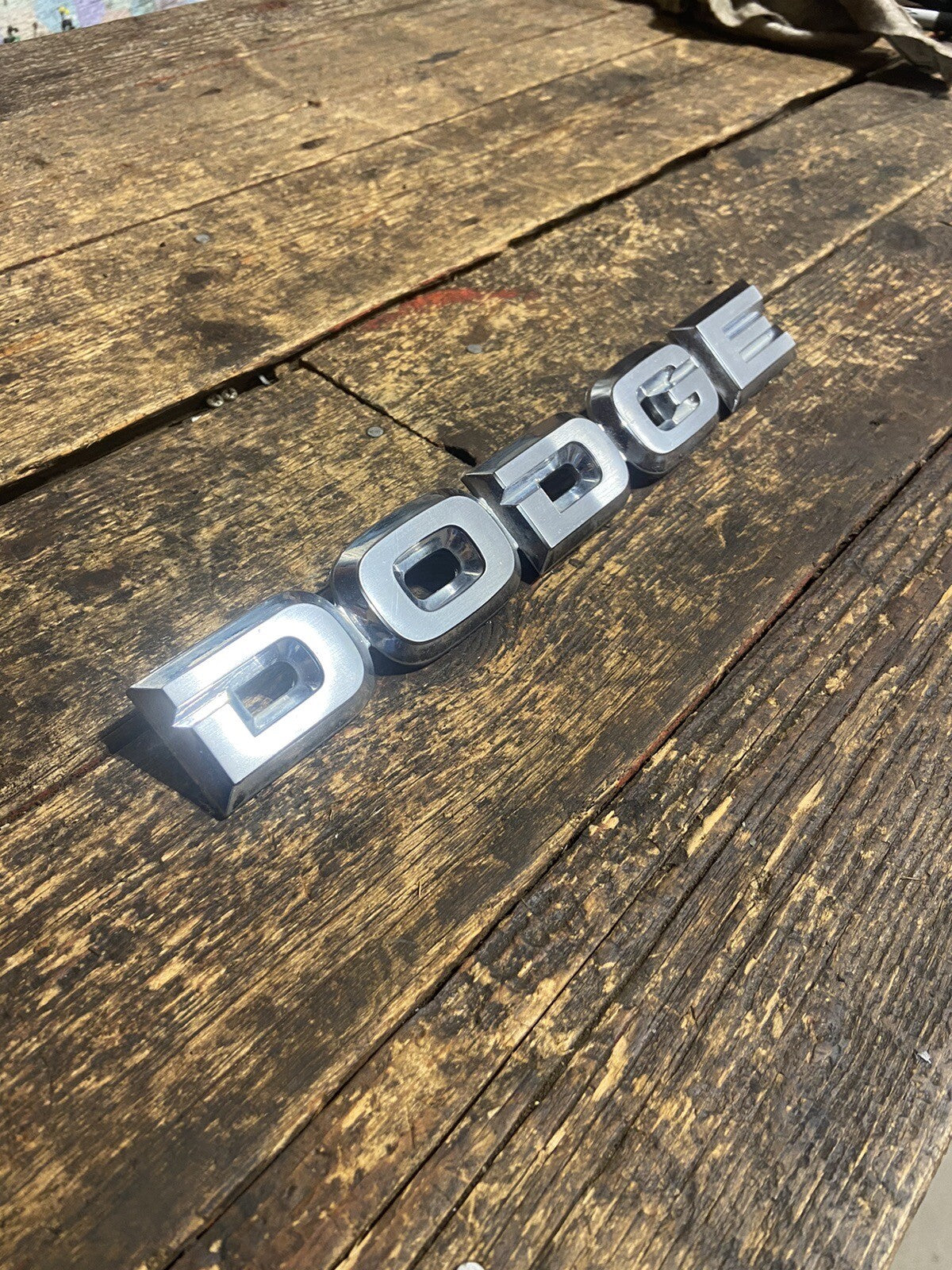 1ST GEN DODGE HOOD EMBLEM BADGE 1989 - 1993 RAM 250 350 CUMMINS 4357050