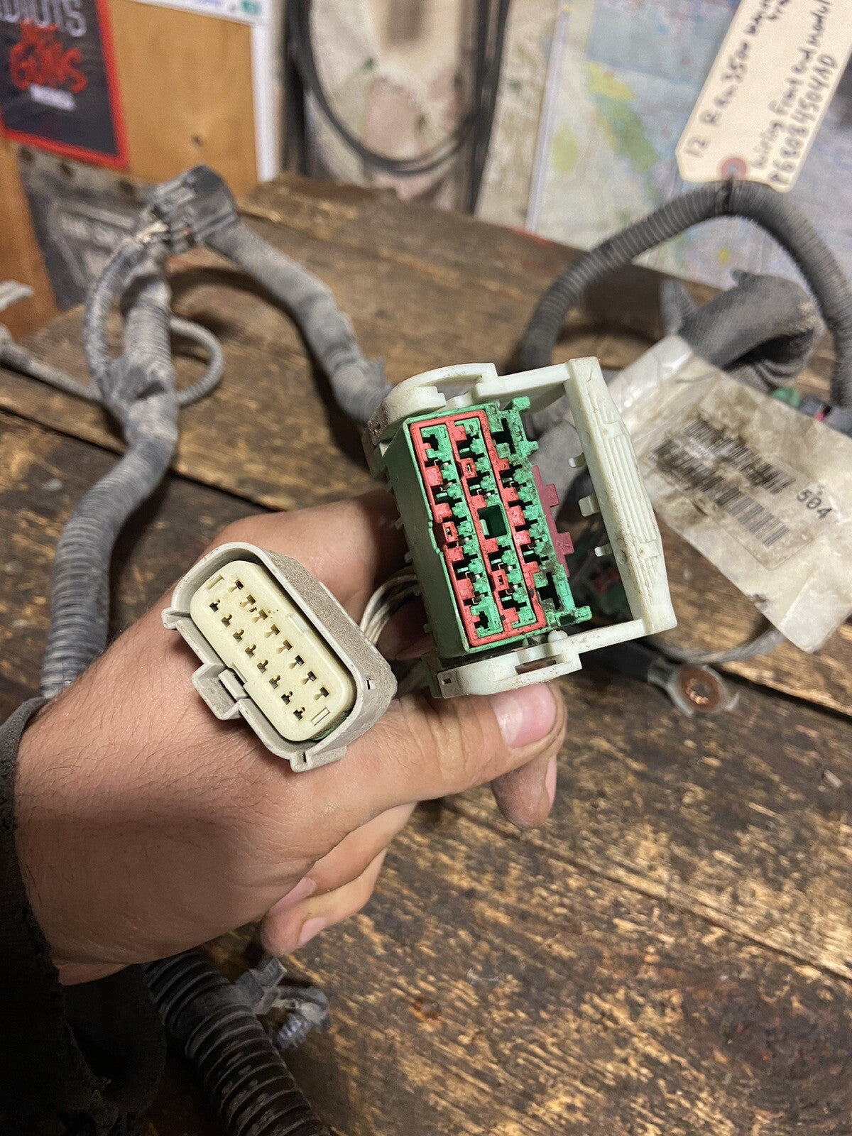 2012 DODGE RAM 2500 3500 CUMMINS FRONT END MODULE WIRING 68084505AD