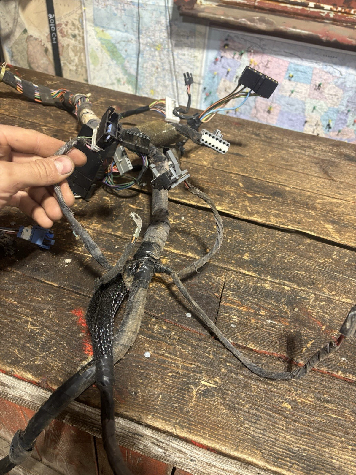 1994 DODGE RAM 2500 3500 CUMMINS DASH WIRING HARNESS AUTO Or MANUAL PN 56017030