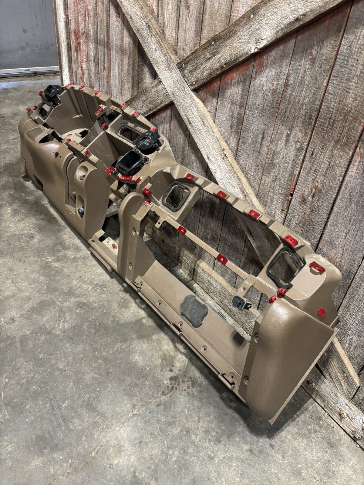 OEM 1999 - 2002 DODGE RAM CUMMINS DASH CORE STRUCTURE TAN BROWN DASHBOARD