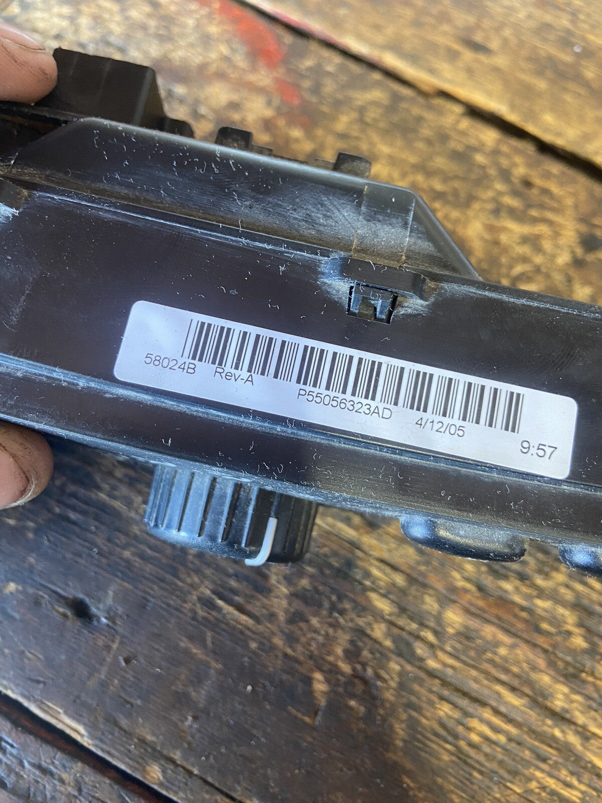 2003 2004 2005 DODGE RAM DUAL CLIMATE HEAT AC CONTROL SWITCHES 56056323AD