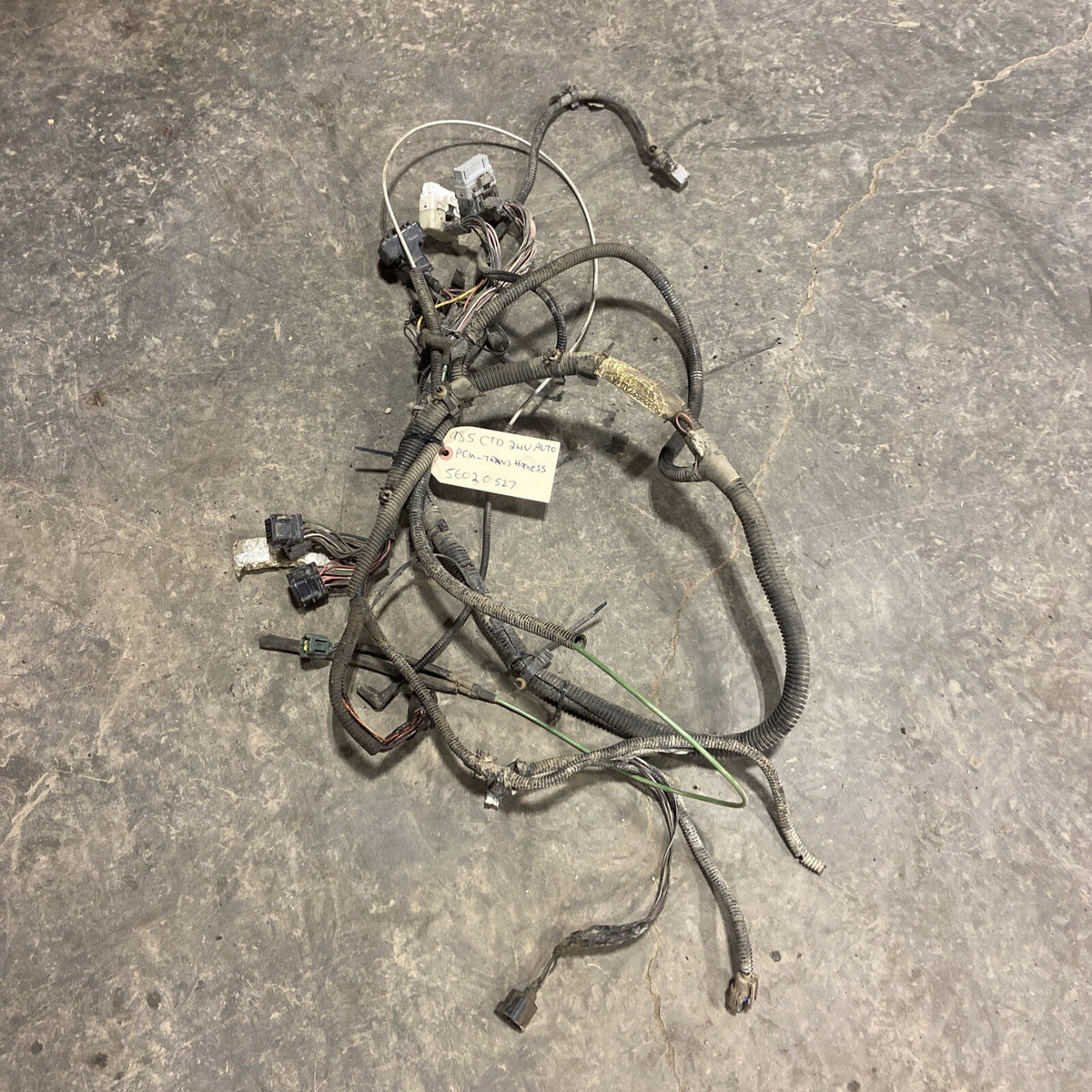 1998 .5 DODGE RAM 2500 3500 5.9L 24V CUMMINS PCM TRANSMISSION HARNESS 56020527