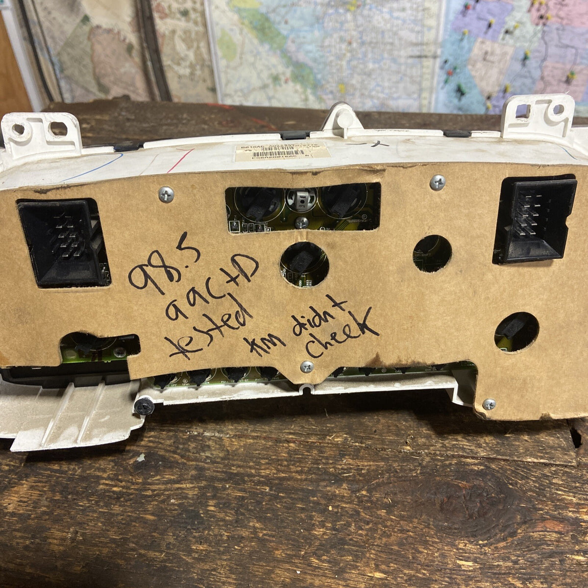 1998 .5 1999 DODGE RAM 2500 3500 24V CUMMINS INSTRUMENT GAUGE CLUSTER 56020616