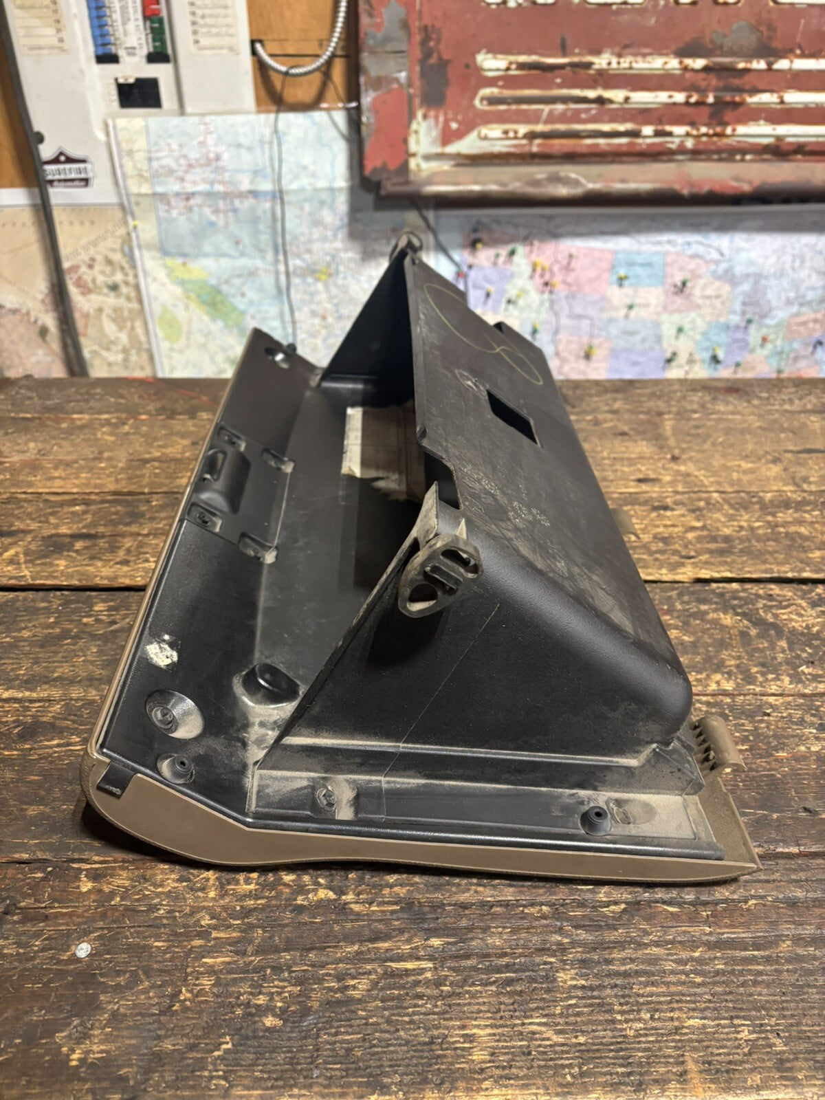 1998-2002 DODGE RAM 2500 3500 Caramel TAN GLOVE BOX