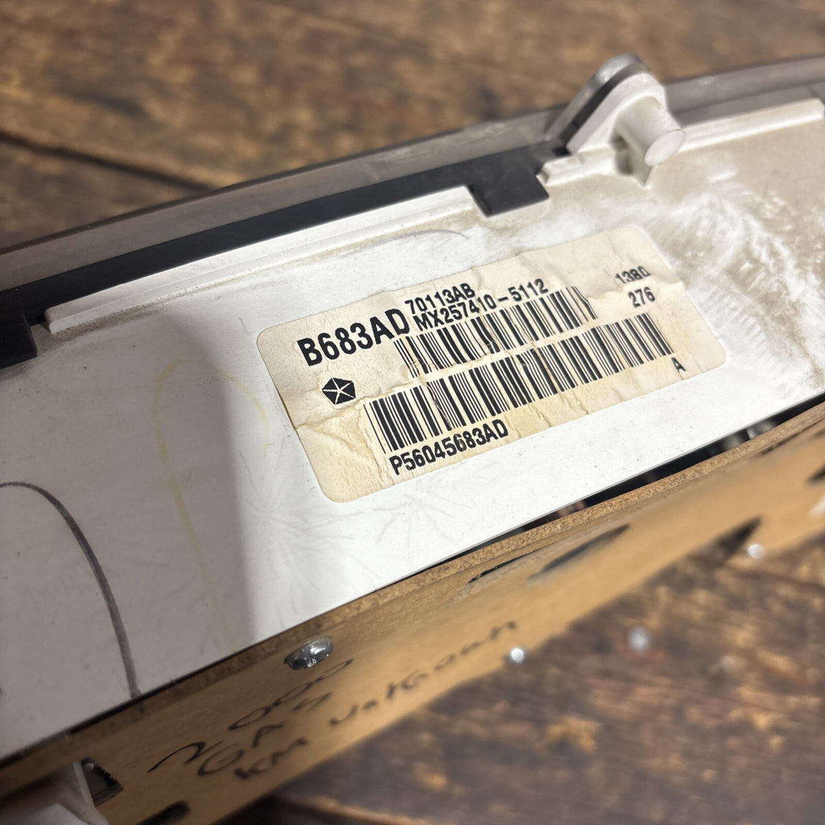 2000 DODGE RAM 1500 2500 GAS INSTRUMENT GAUGE CLUSTER Unknown KMS 56045683AD