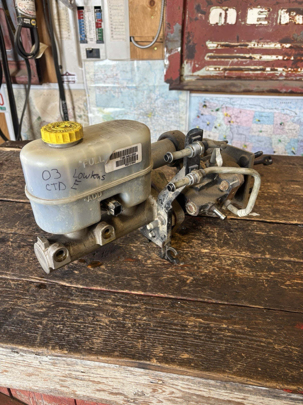 2003 DODGE RAM 2500 3500 CUMMINS HYDROBOOST UNIT 52010194ac
