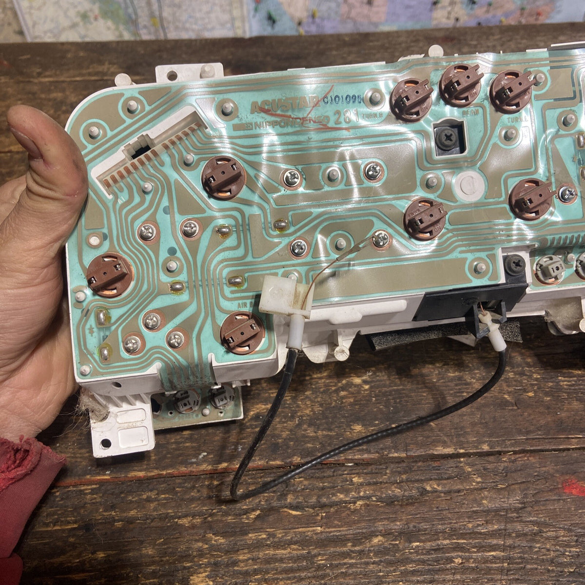 1994 - 1997 DODGE RAM 2500 3500 CUMMINS INSTRUMENT GAUGE CLUSTER 269KMS 56020114