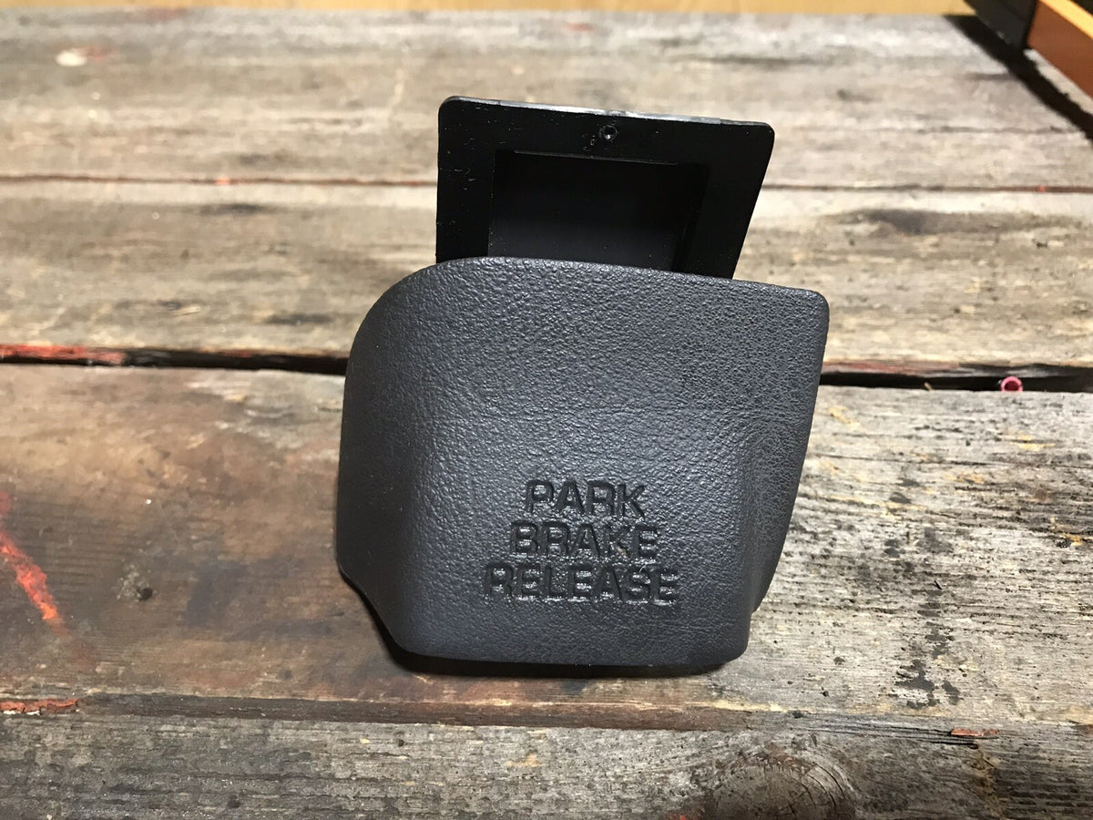 OEM1998-2002 DODGE RAM 1500/2500/3500 PARK BRAKE RELEASE HANDLE DARK GREY/ BLACK