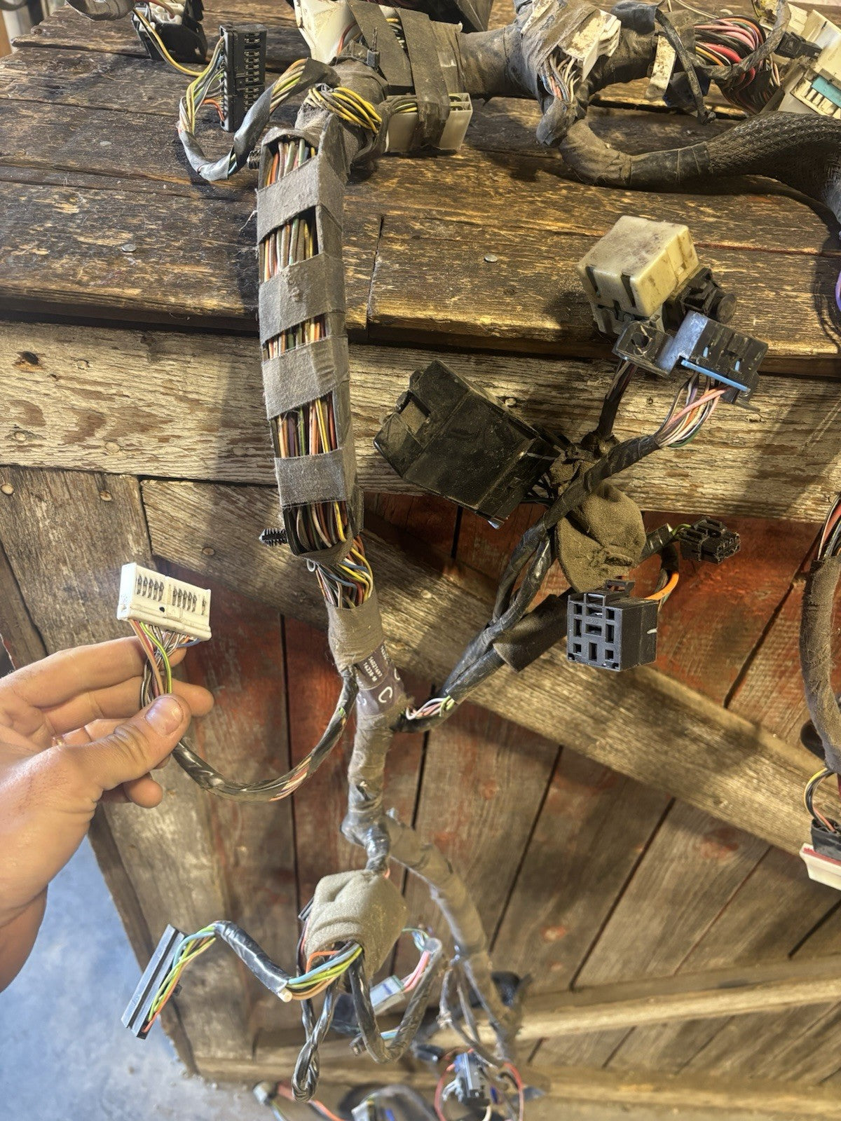 1997 DODGE RAM 2500 3500 GAS MANUAL DASH BASE MODEL WIRING HARNESS 56021697