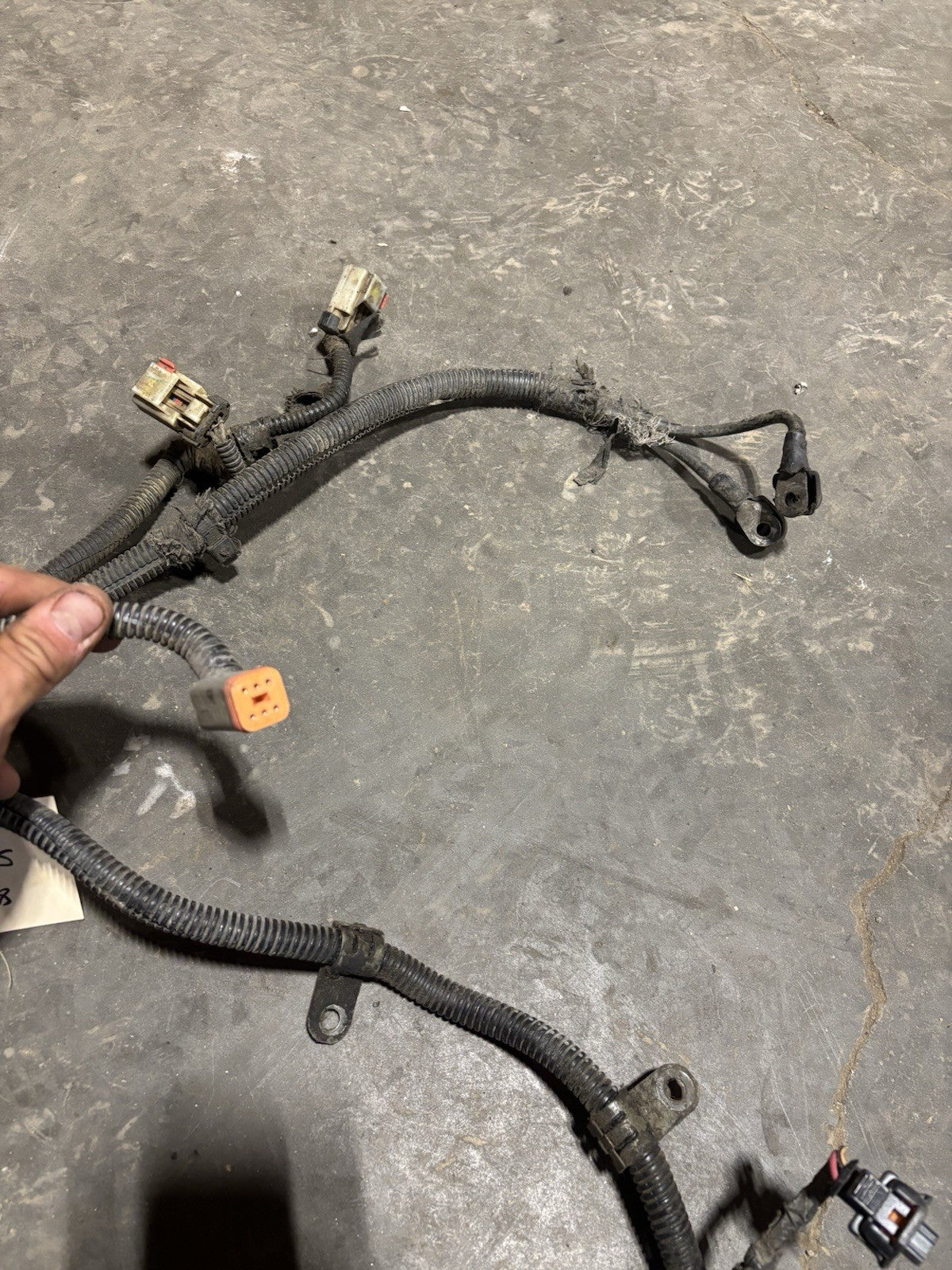 2003 DODGE RAM 2500 3500 5.9L CUMMINS AUTOMATIC ENGINE HARNESS 3965224 3965108